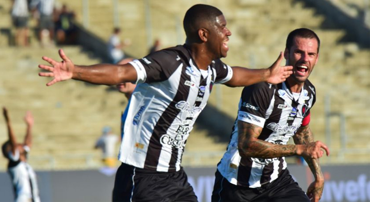 Essa foi a primeira vitória do Botafogo-PB. Foto: Josemar Gonçalves/Botafogo-PB